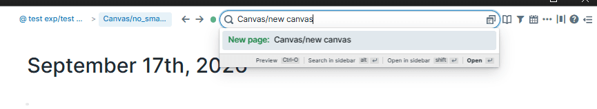 canvas page title